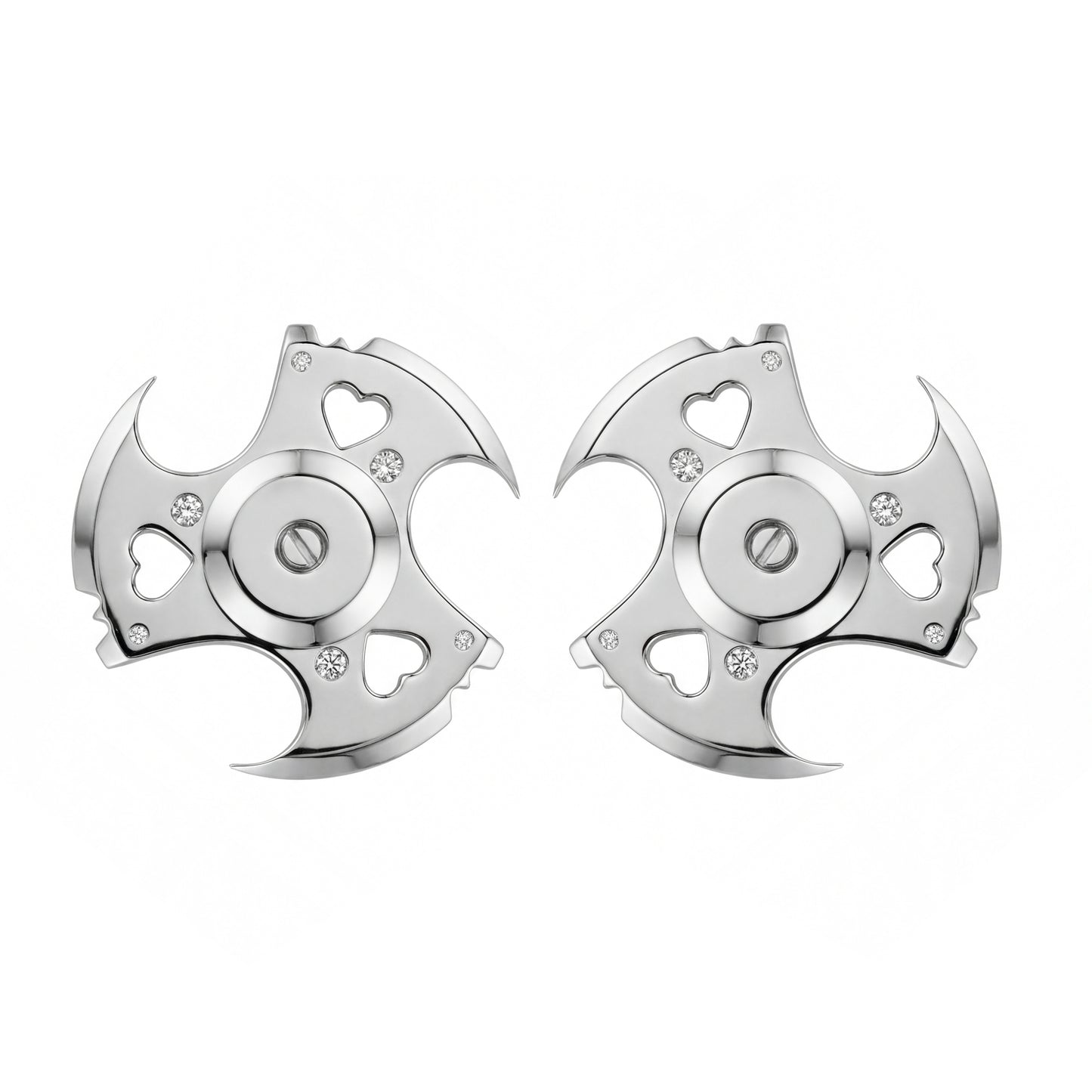 Circular Blade Earrings