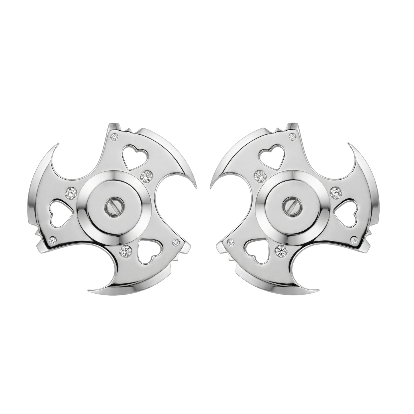 Circular Blade Earrings