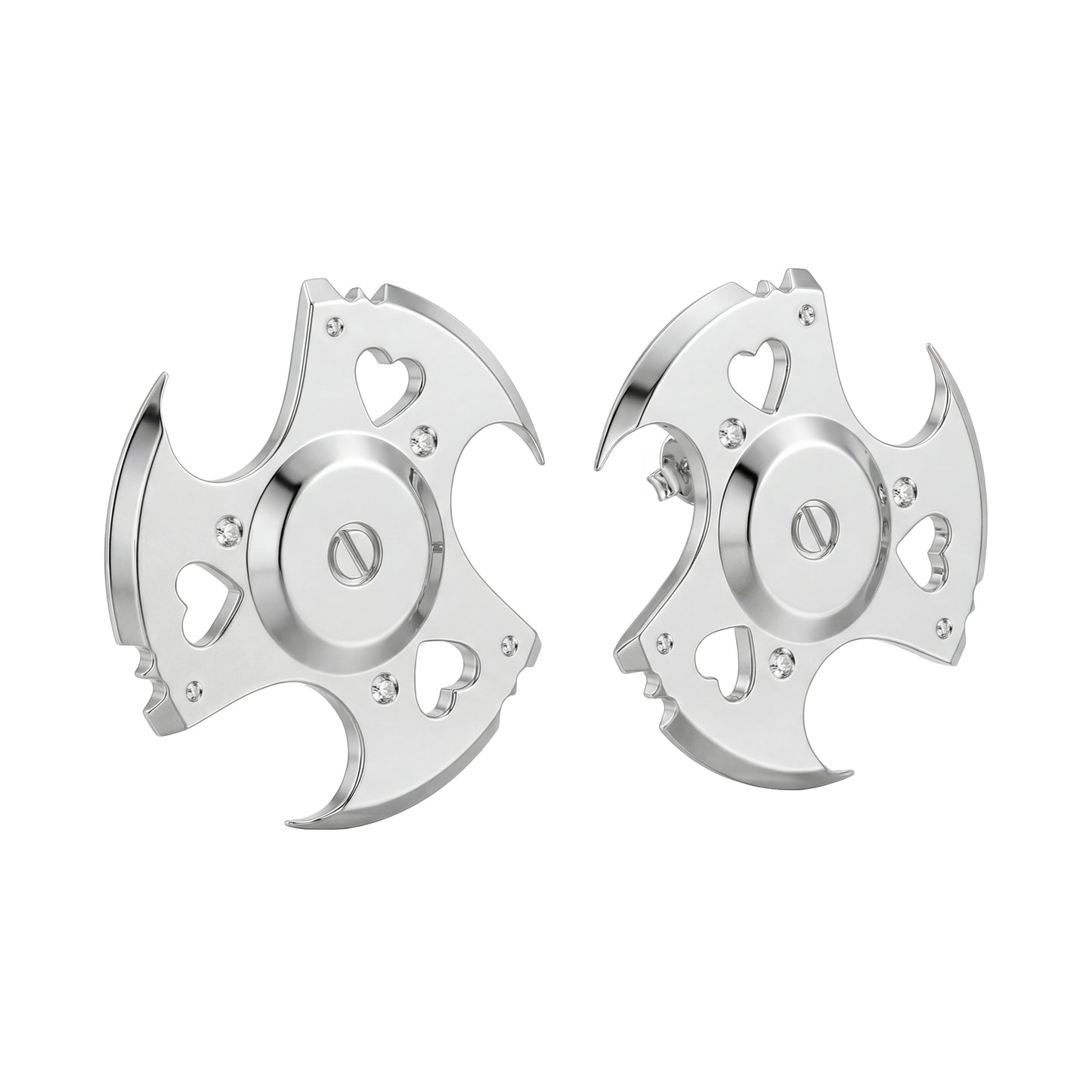 Circular Blade Earrings