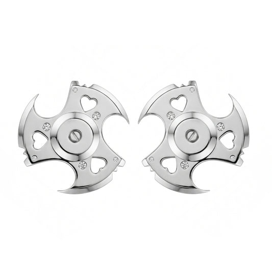 Circular Blade Earrings