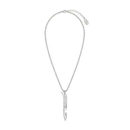 Single Heart Knife Necklace